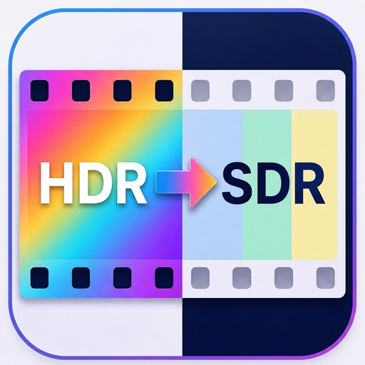 Icono de HDR to SDR Movie Converter